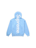 Supreme Satin Applique Hooded Sudadera (FW24) Blue