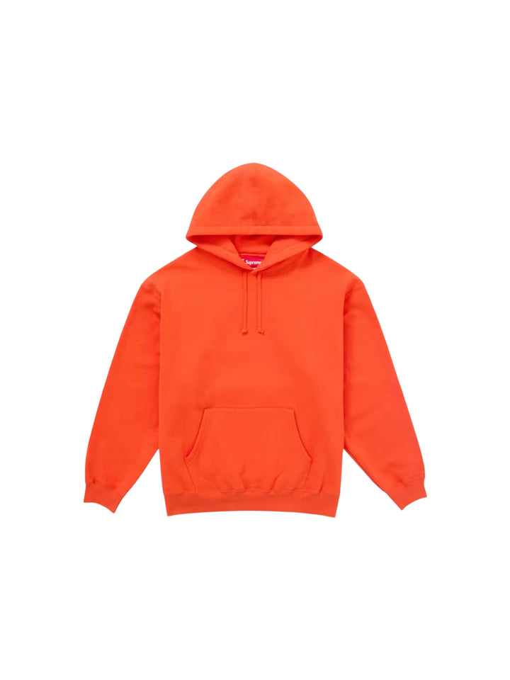 Supreme Satin Applique Hooded Sudadera (FW24) Orange