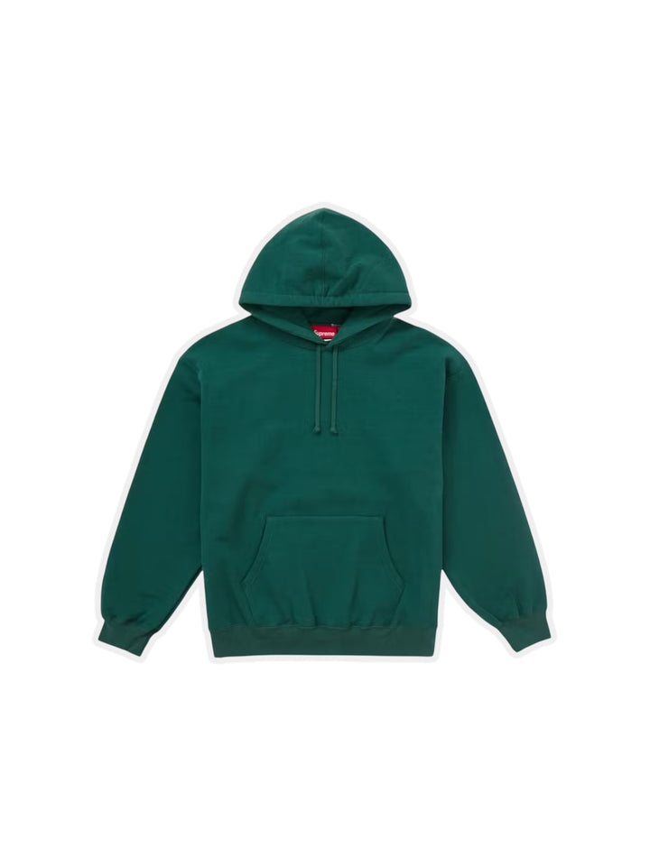 Supreme Satin Applique Hooded Sudadera (FW24) Green