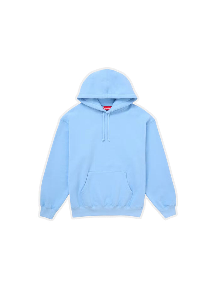 Supreme Satin Applique Hooded Sudadera (FW24) Blue