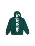 Supreme Satin Applique Hooded Sudadera (FW24) Green