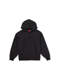 Supreme Satin Applique Hooded Sudadera (FW24) Black