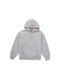 Supreme Satin Applique Hooded Sudadera (FW24) Grey