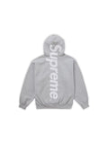 Supreme Satin Applique Hooded Sudadera (FW24) Grey