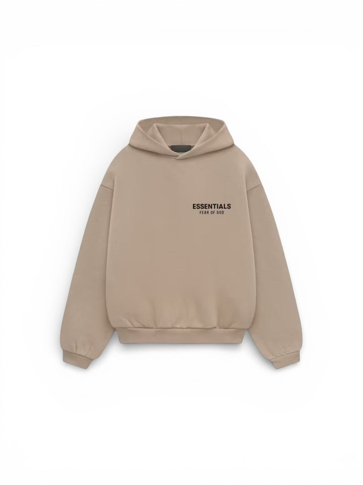 Fear of God Essentials Fleece Hoodie Desert Sand