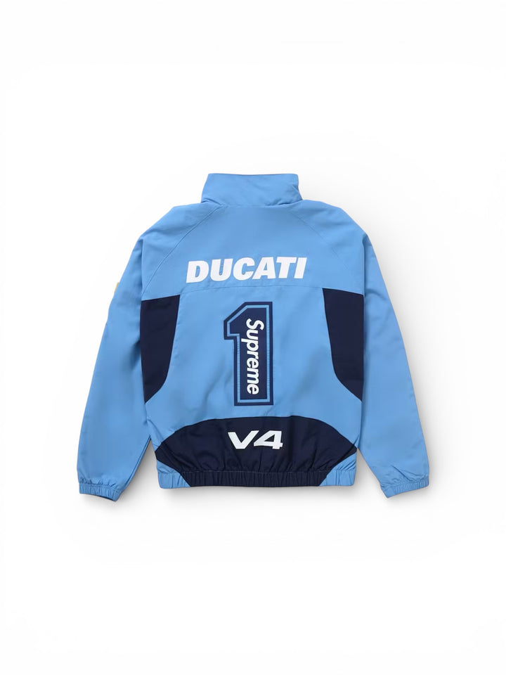 Chaqueta deportiva Supreme Ducati en azul claro