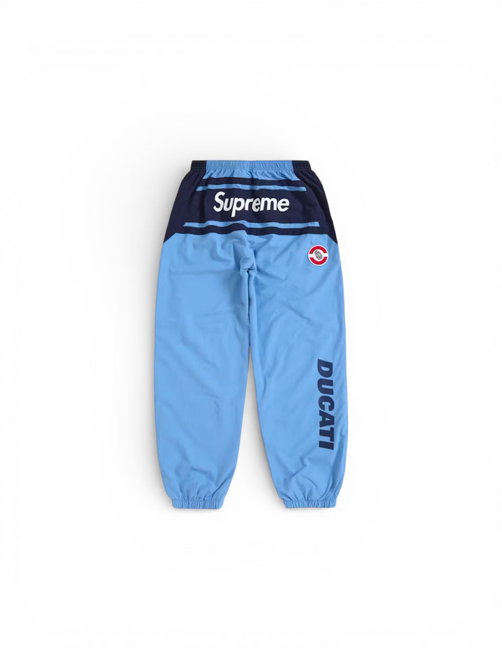 Pantalones de deporte Supreme Ducati en azul claro